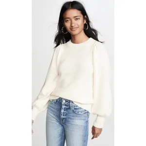 14th &amp; Union knit puff sleeves pullover sweater M