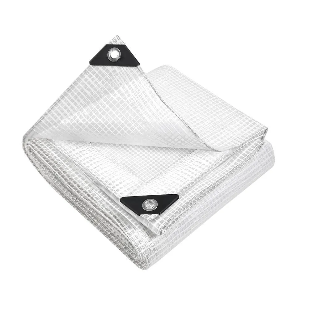 2Mx3M Tarp Heavy Duty Cover 135Gsm Clear
