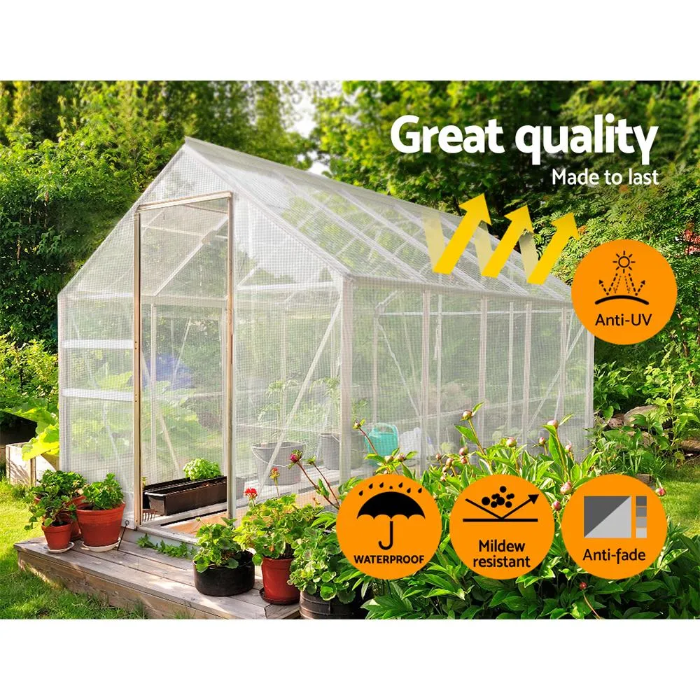 2Mx3M Tarp Heavy Duty Cover 135Gsm Clear