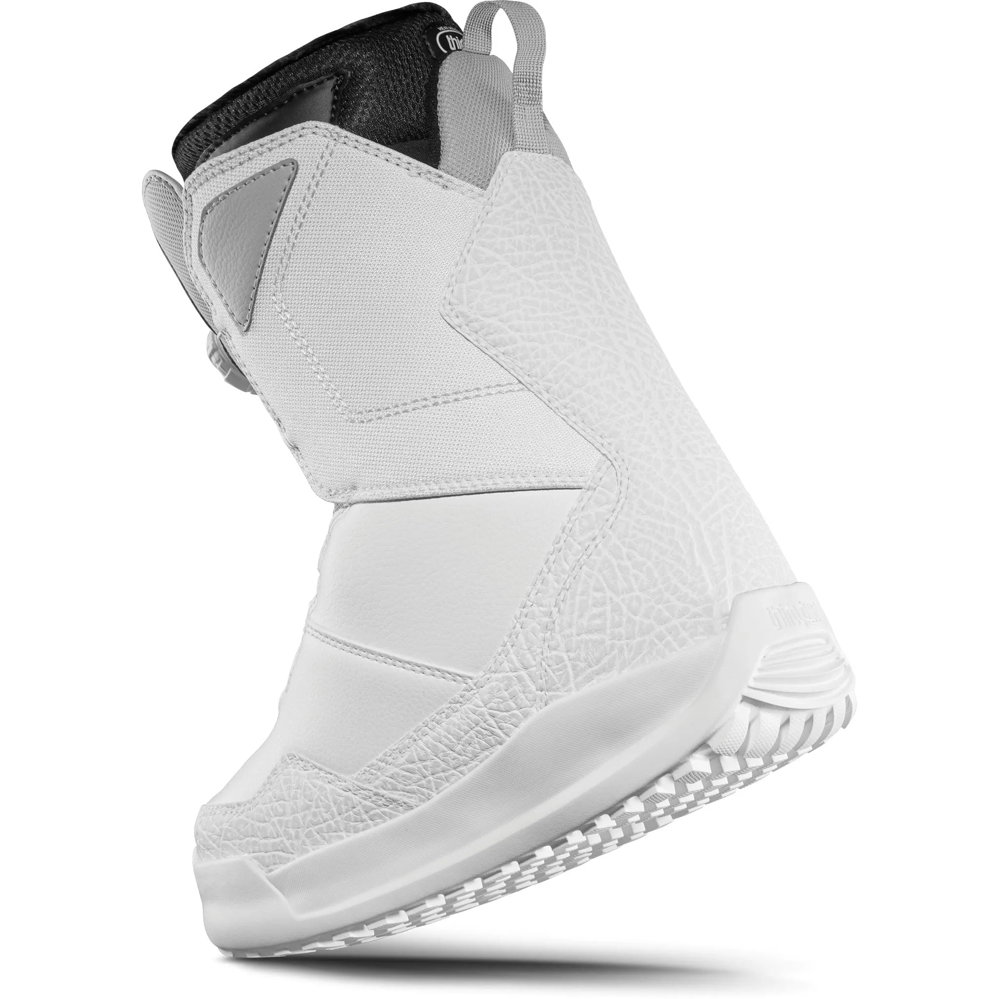 32 Womens Shifty Boa Snowboard Boot White Grey 2025