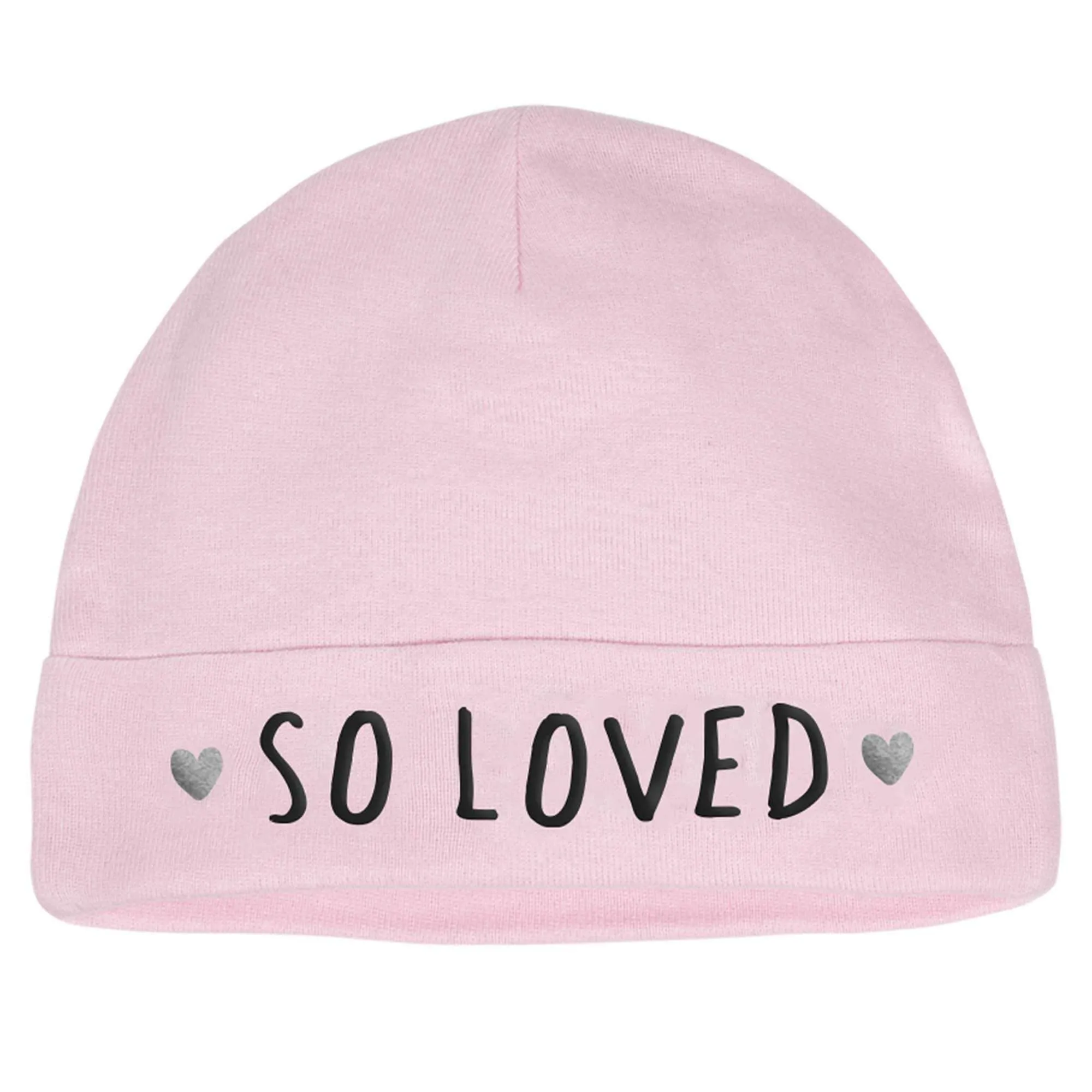 4-Pack Baby Girls' Bunny Caps