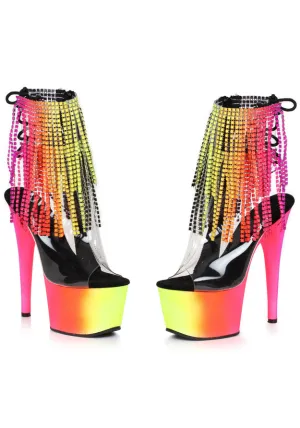 7 Platform Heel W/Fringe
