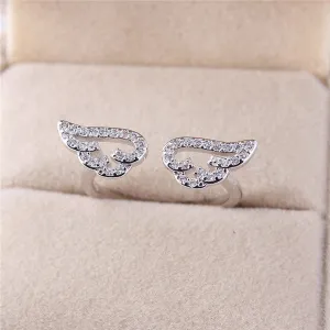 Adjustable Angel Wings Ring