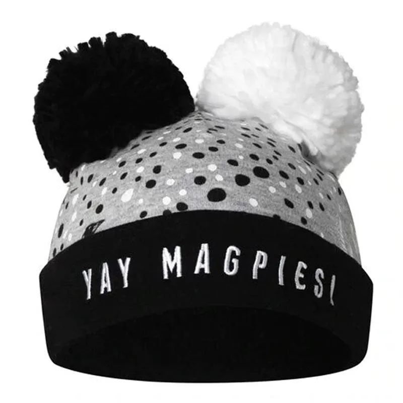 AFL Collingwood Magpies Baby Beanie
