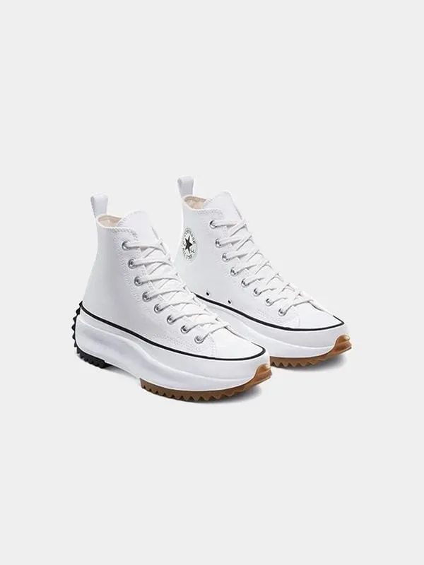 All Star Converse Mens Run Star Hike White Sneaker