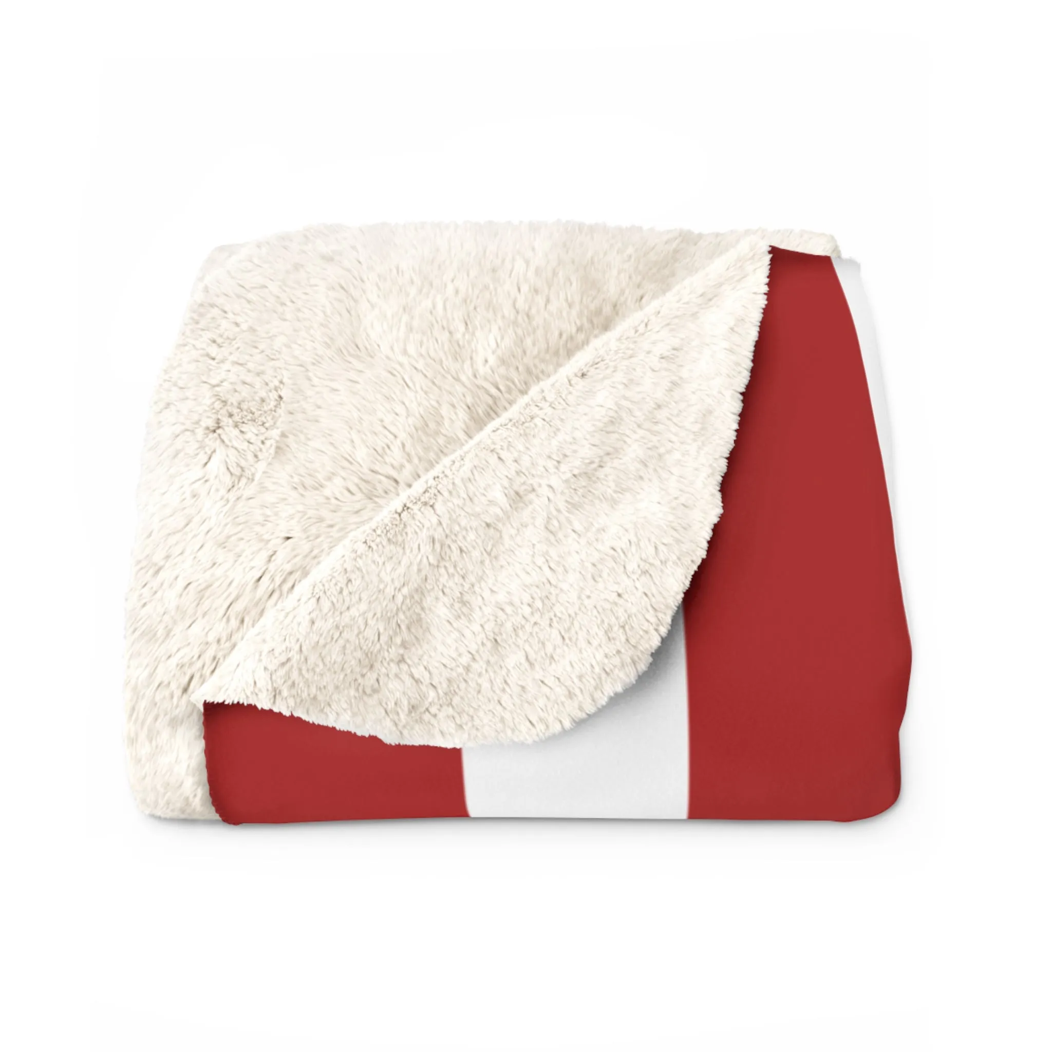 American Flag Sherpa Fleece Blanket