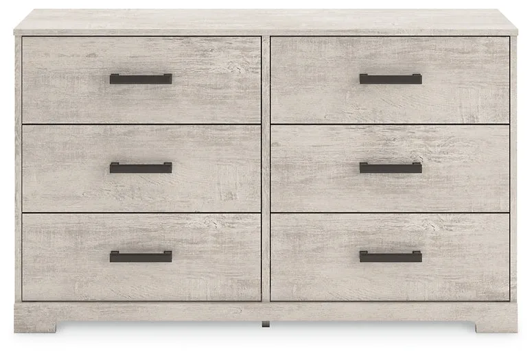 Ashley Express - Shawburn Full Platform Bed with Dresser, Chest and Nightstand
