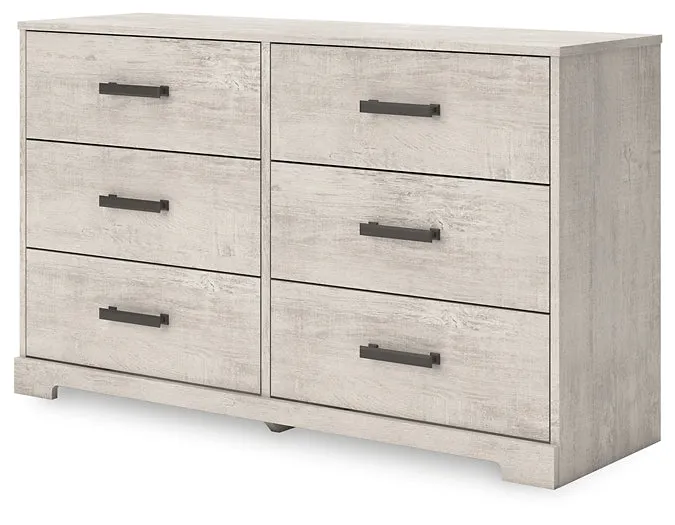 Ashley Express - Shawburn Full Platform Bed with Dresser, Chest and Nightstand