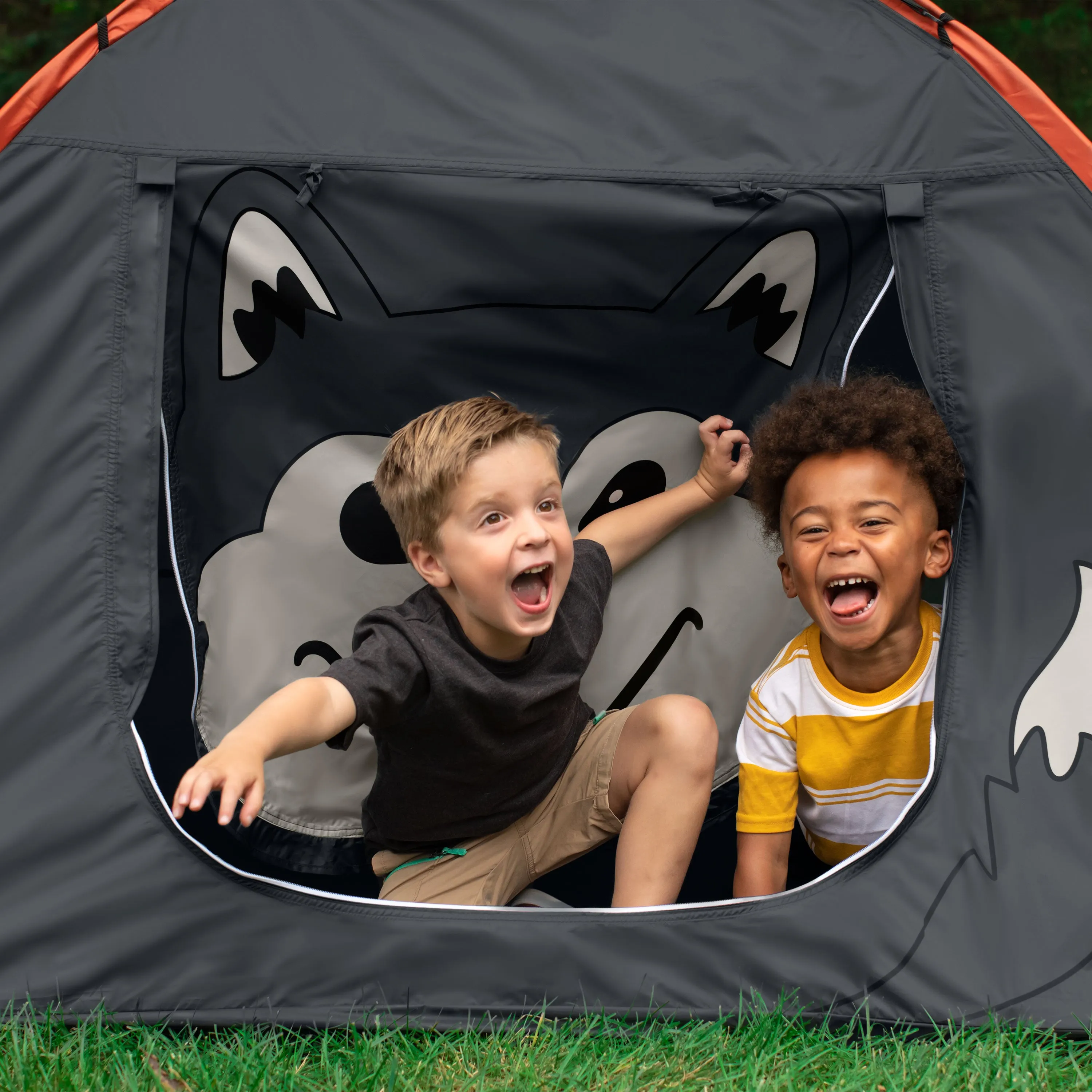 Aspen the Wolf Kids' Camping Tent