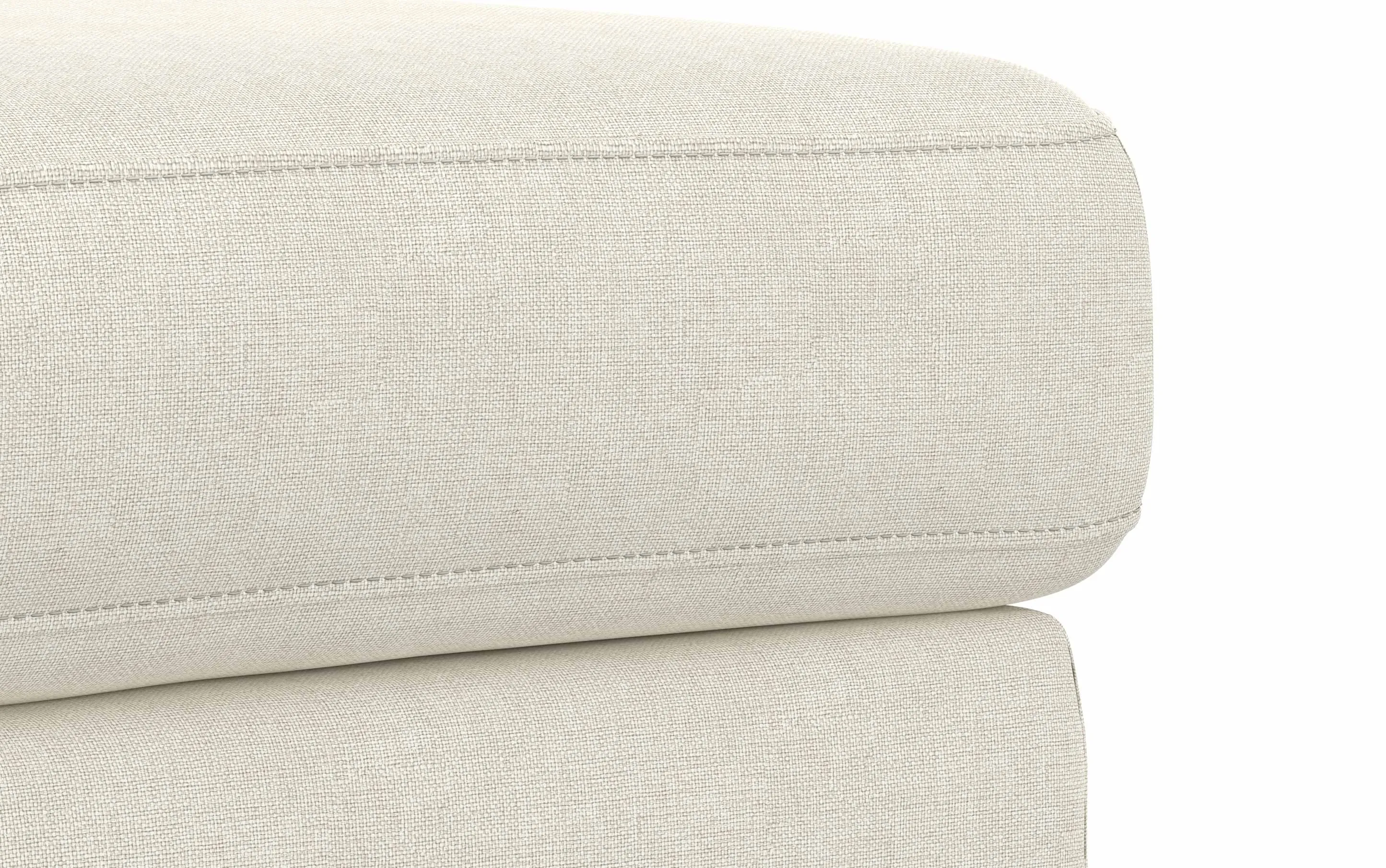 Ava 90 inch Mid Century Sofa with Ottoman Set