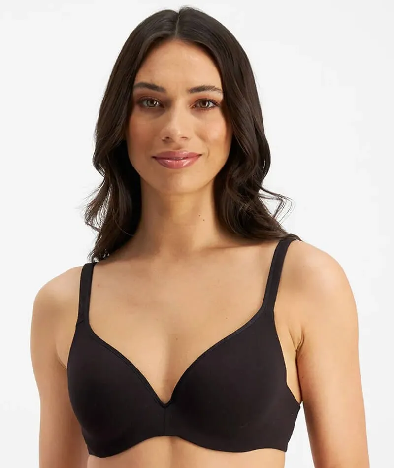 Berlei Barely There Cotton Rich Bra - Black