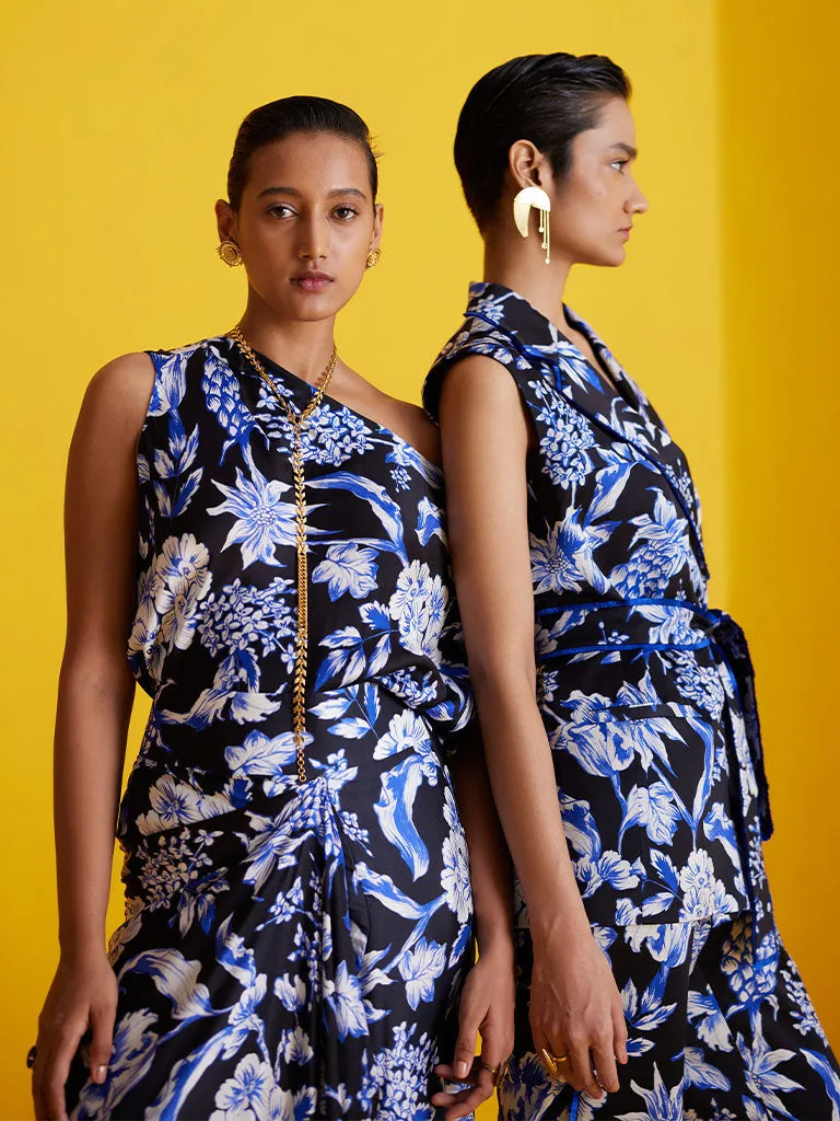 Black Pineapple Blazer Co-ord Set