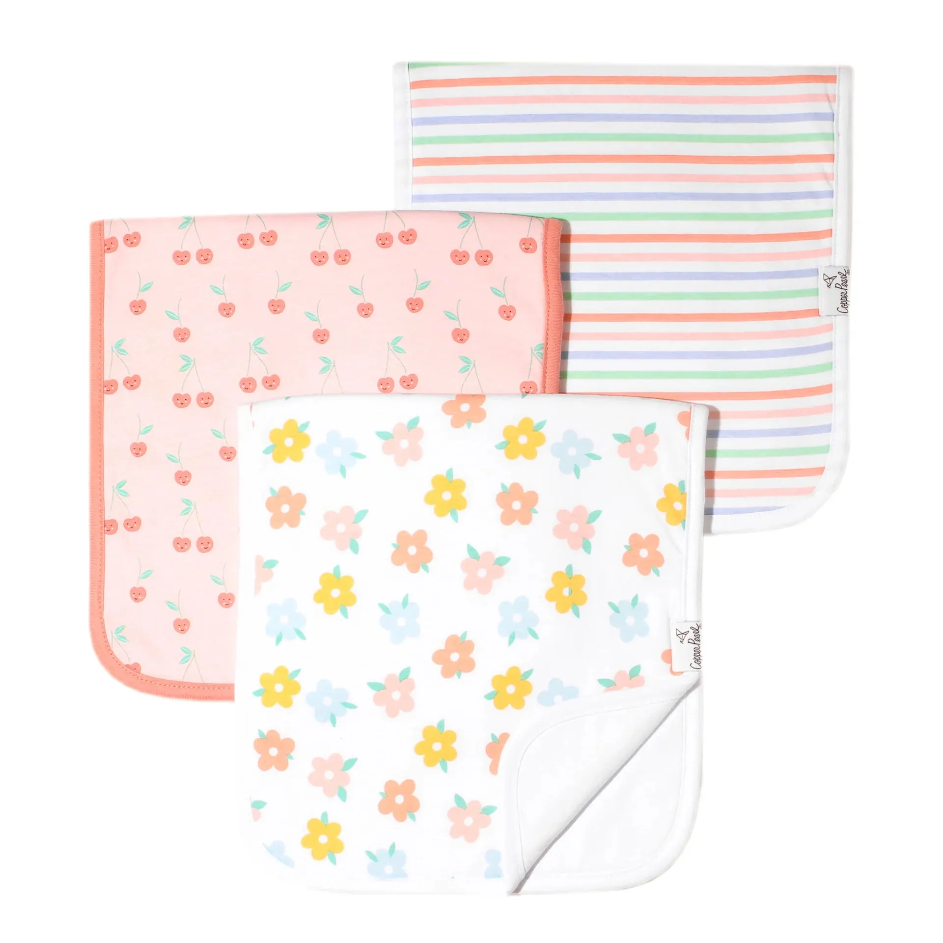 BURP CLOTH SET (click for more colors)