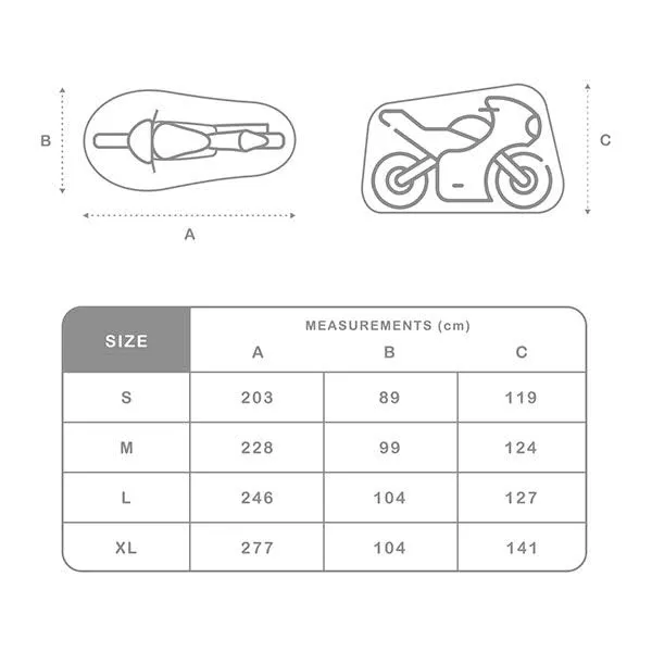BYKE IT Bike Cover-Small