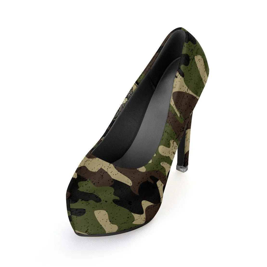 Camouflage Heels