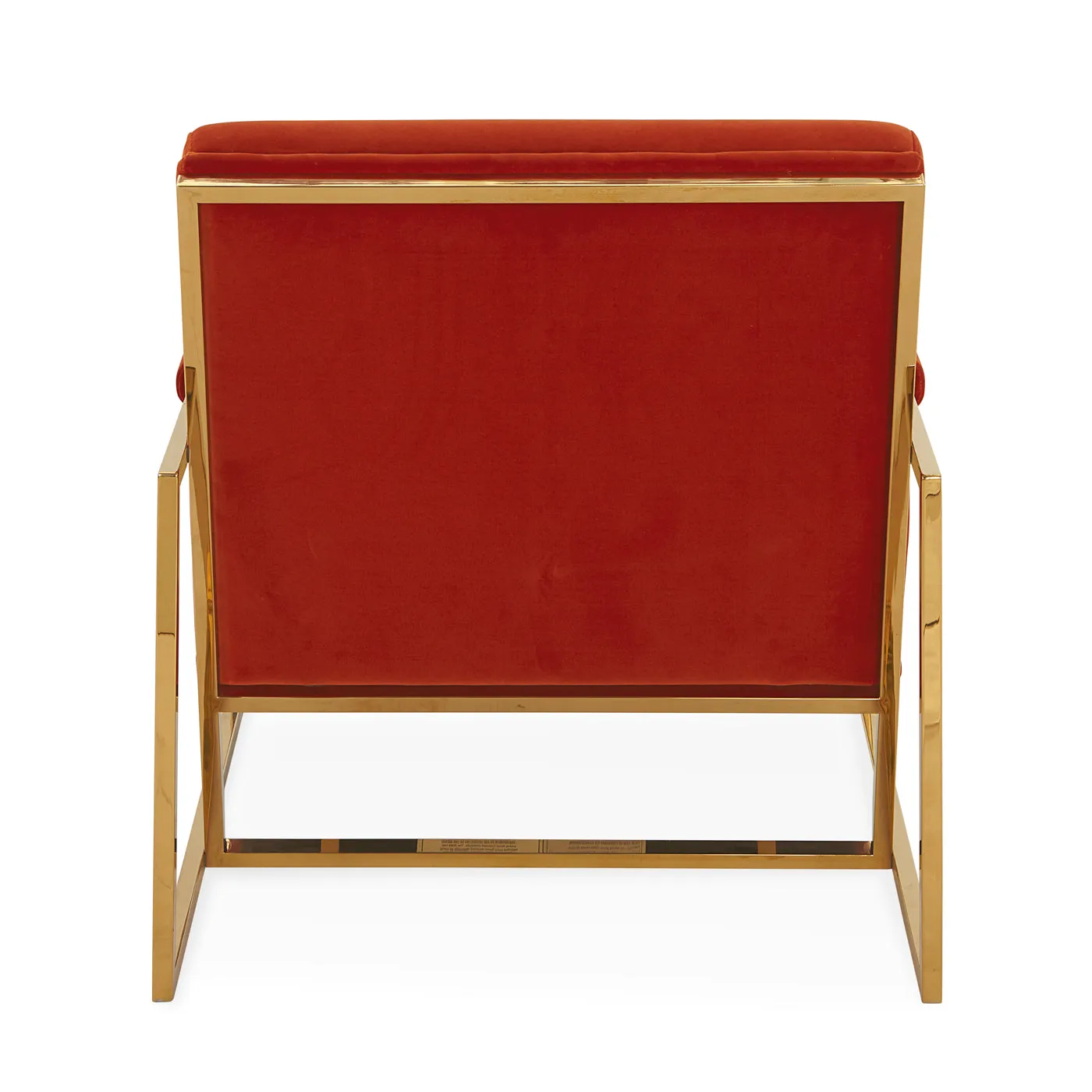 Channeled Goldfinger Lounge Chair