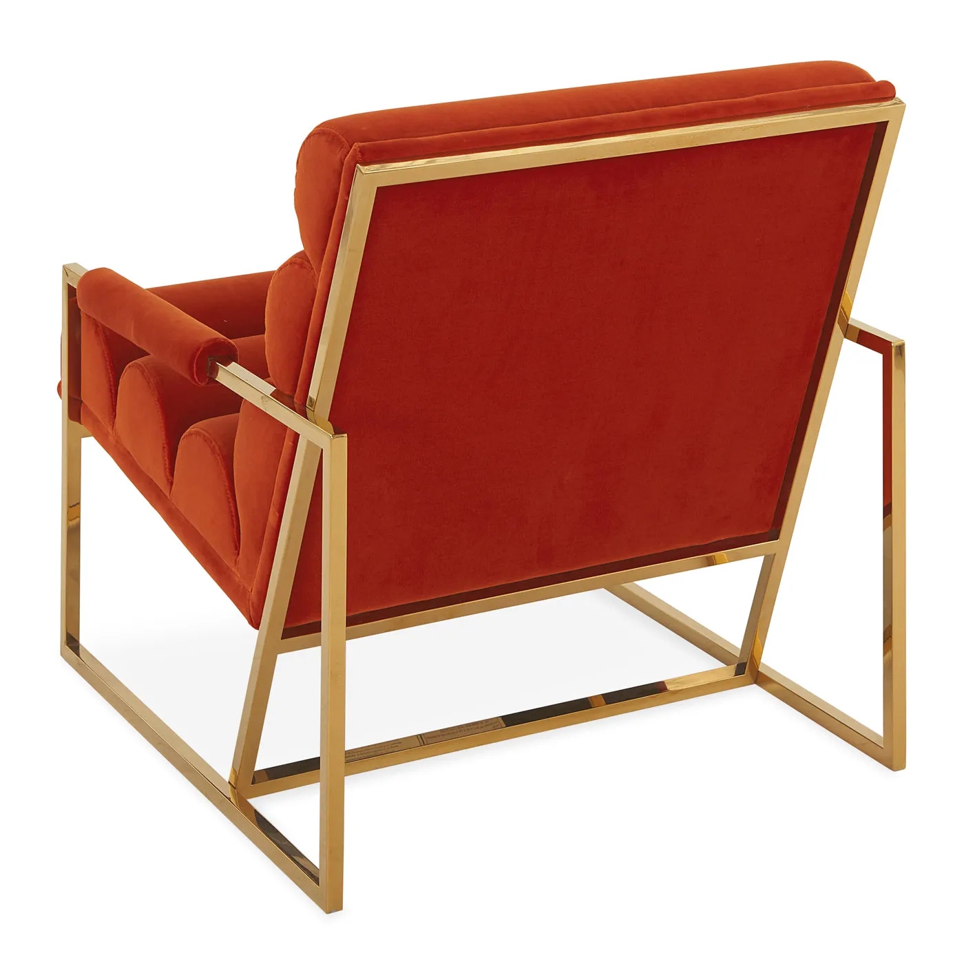 Channeled Goldfinger Lounge Chair