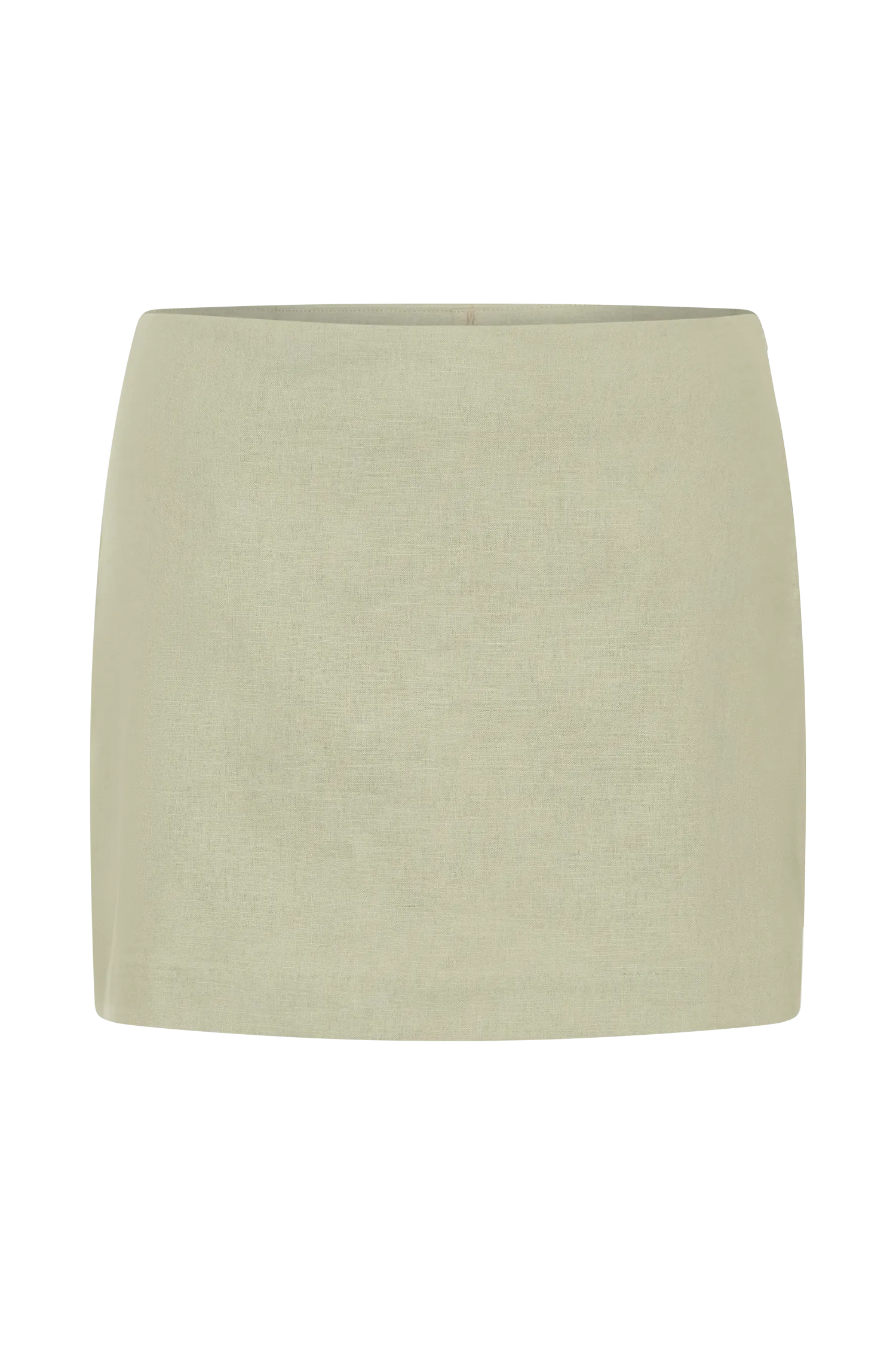 Ciara Linen Mini Skort - Basil