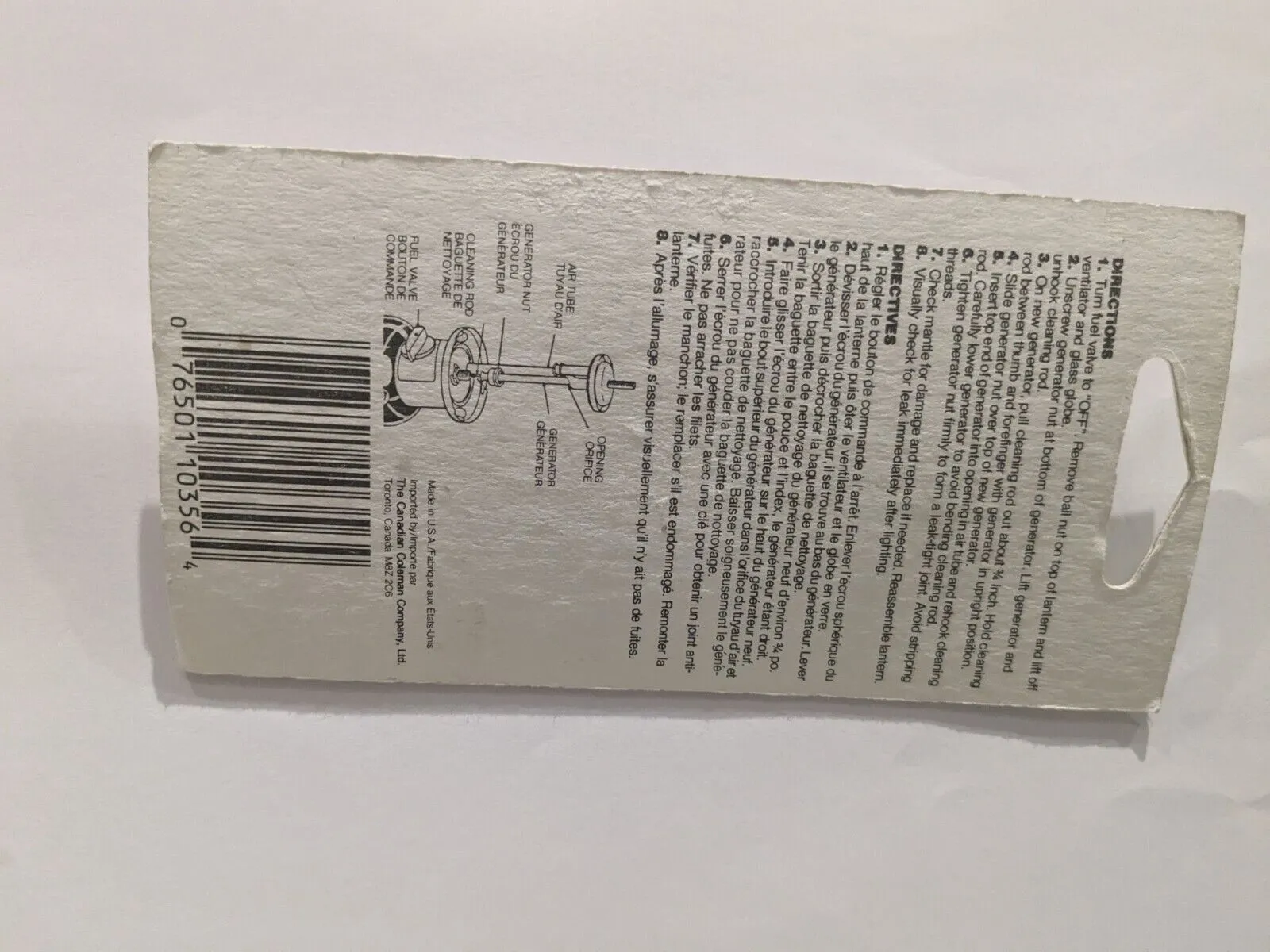 Coleman Lantern Generator for Models 288 & 286