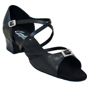 Comfort Single Buckle - Black Leather