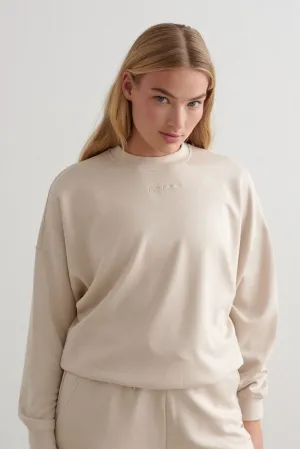 Comfy Modal Sweatshirt | Cafe Au Lait