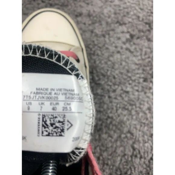 Converse Chuck Lift Platform High VIRGO Canvas Womens 9 Custom 569005C