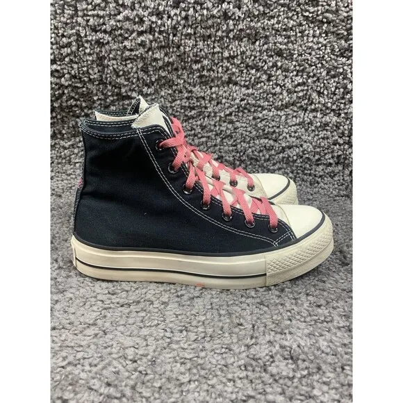 Converse Chuck Lift Platform High VIRGO Canvas Womens 9 Custom 569005C