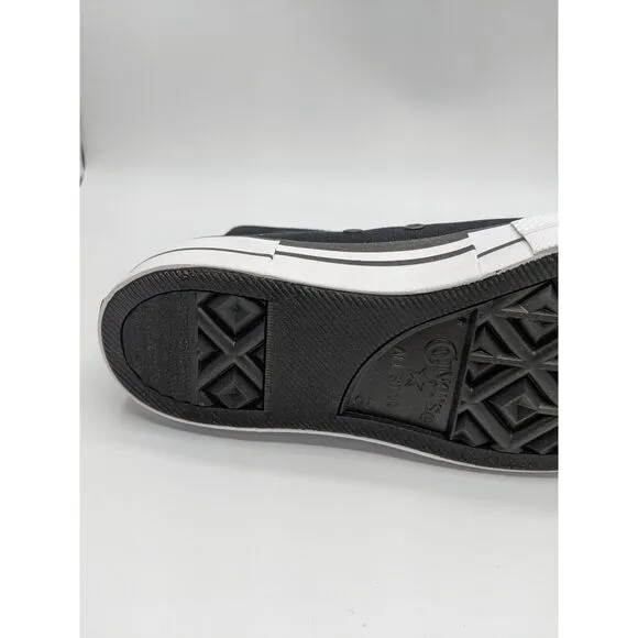 Converse Women's Chuck Taylor All Star Lift Platform High, Black White, 8.5 M US