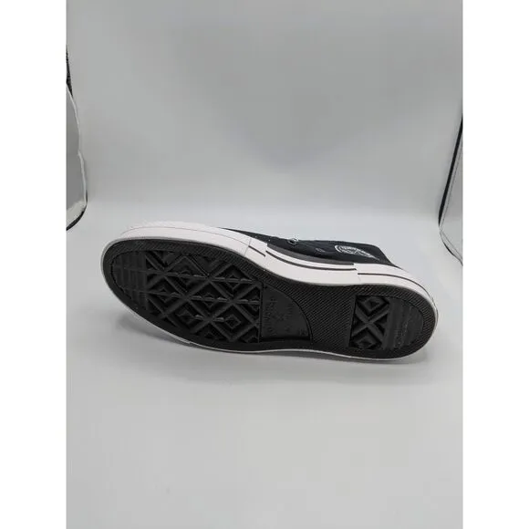 Converse Women's Chuck Taylor All Star Lift Platform High, Black White, 8.5 M US