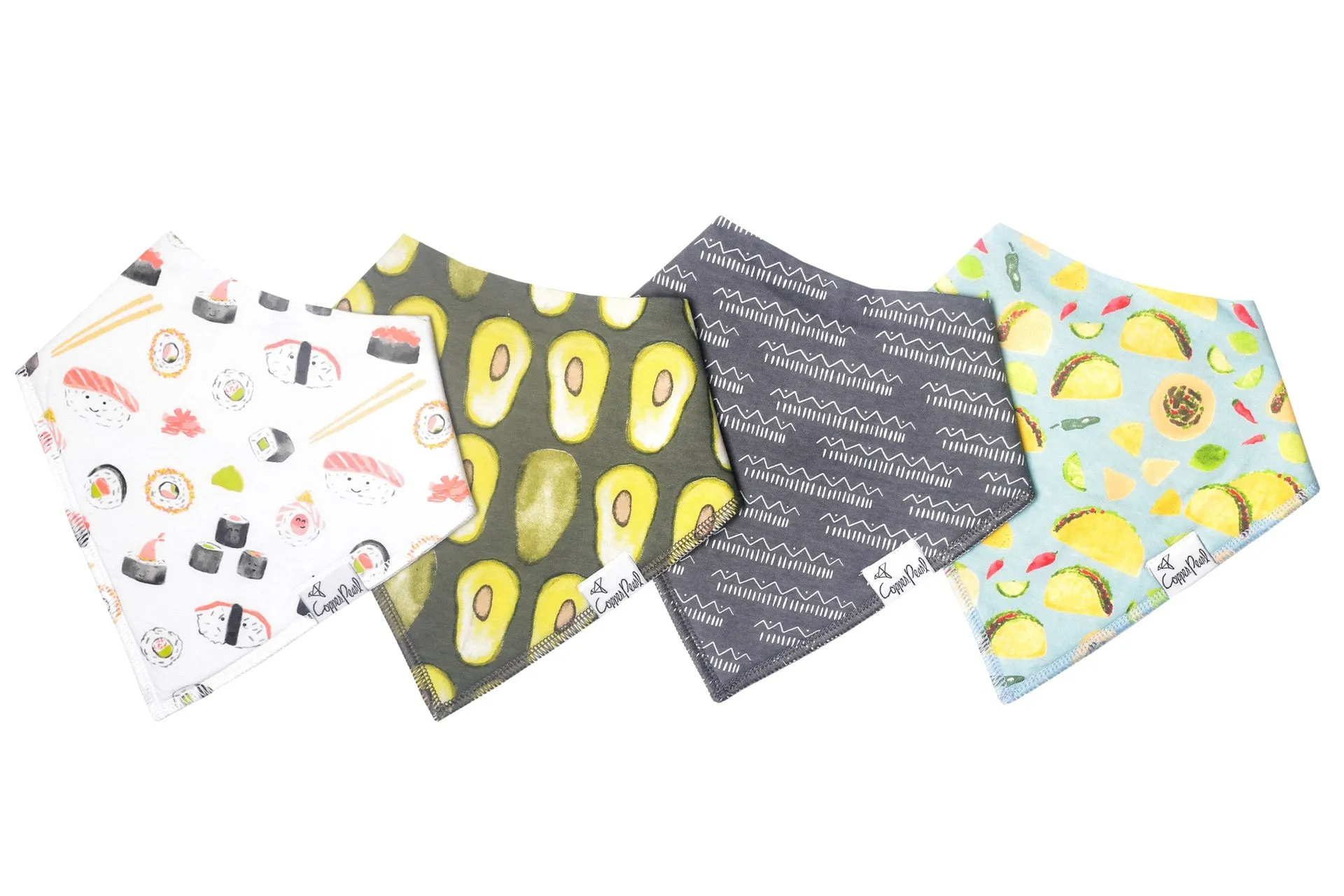Copper Pearl - Bandana Bib (4 pack) - Baja