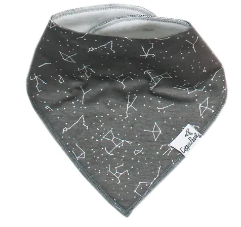 Copper Pearl Bandana Bib - Viking