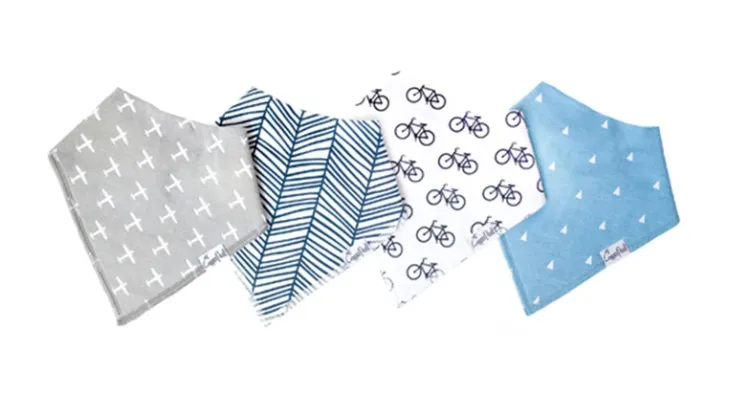 Copper Pearl Single Bandana Bib- Cruise