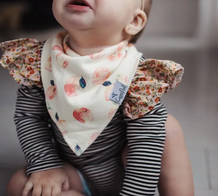 Copper Pearl Single Bandana Bib- Morgan