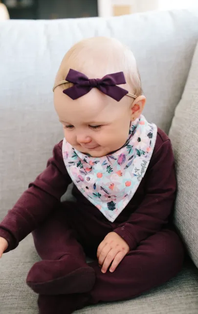 Copper Pearl Single Bandana Bib- Morgan