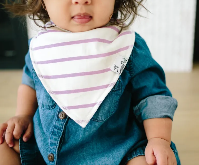 Copper Pearl Single Bandana Bib- Morgan