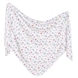 Copper Pearl - Swaddle Blanket - Minnie Mouse's Bowquet
