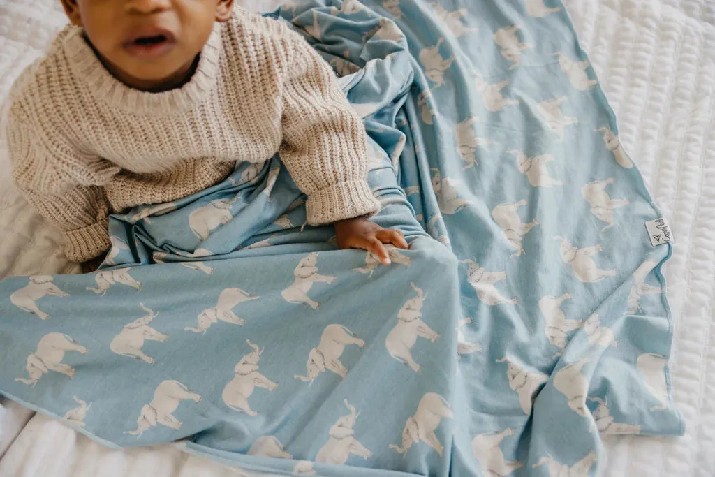 Copper Pearl - Swaddle Blanket - Peanut