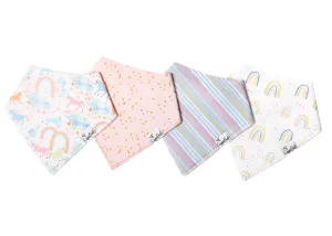 Copper Pearl Whimsy Bandana Bib Set