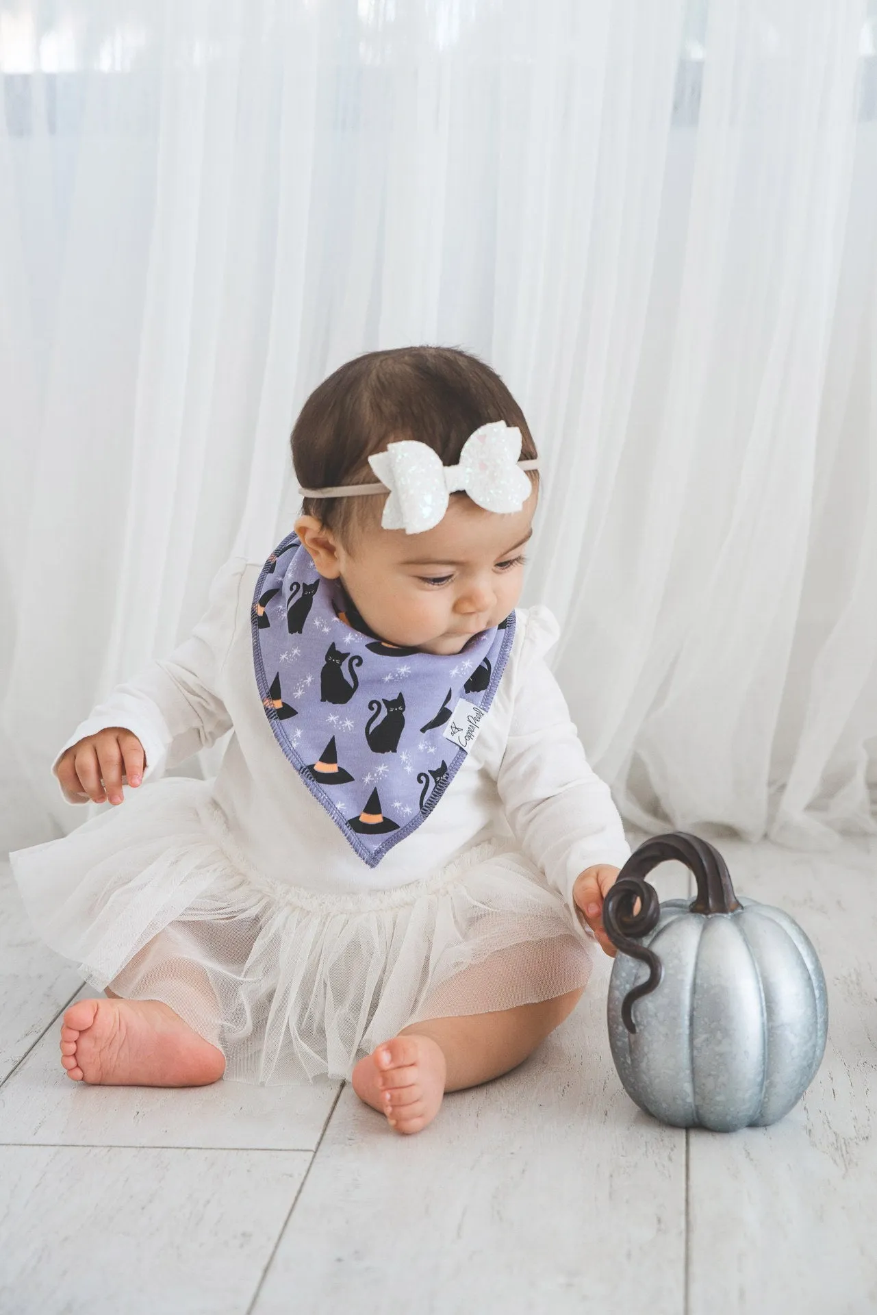 Copper Pearl Wicked Bandana Bib Set