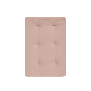 Cotton Stroller Mattress - Seashell Pink