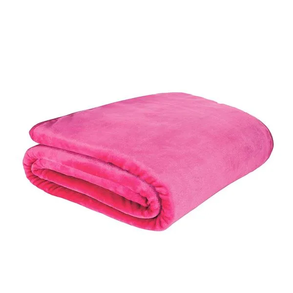Cozy Ultra-Soft Plush Fleece Throw Blanket - Assorted Colors