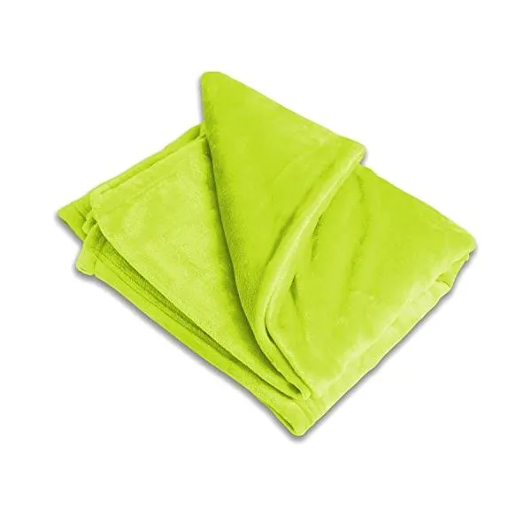Cozy Ultra-Soft Plush Fleece Throw Blanket - Assorted Colors