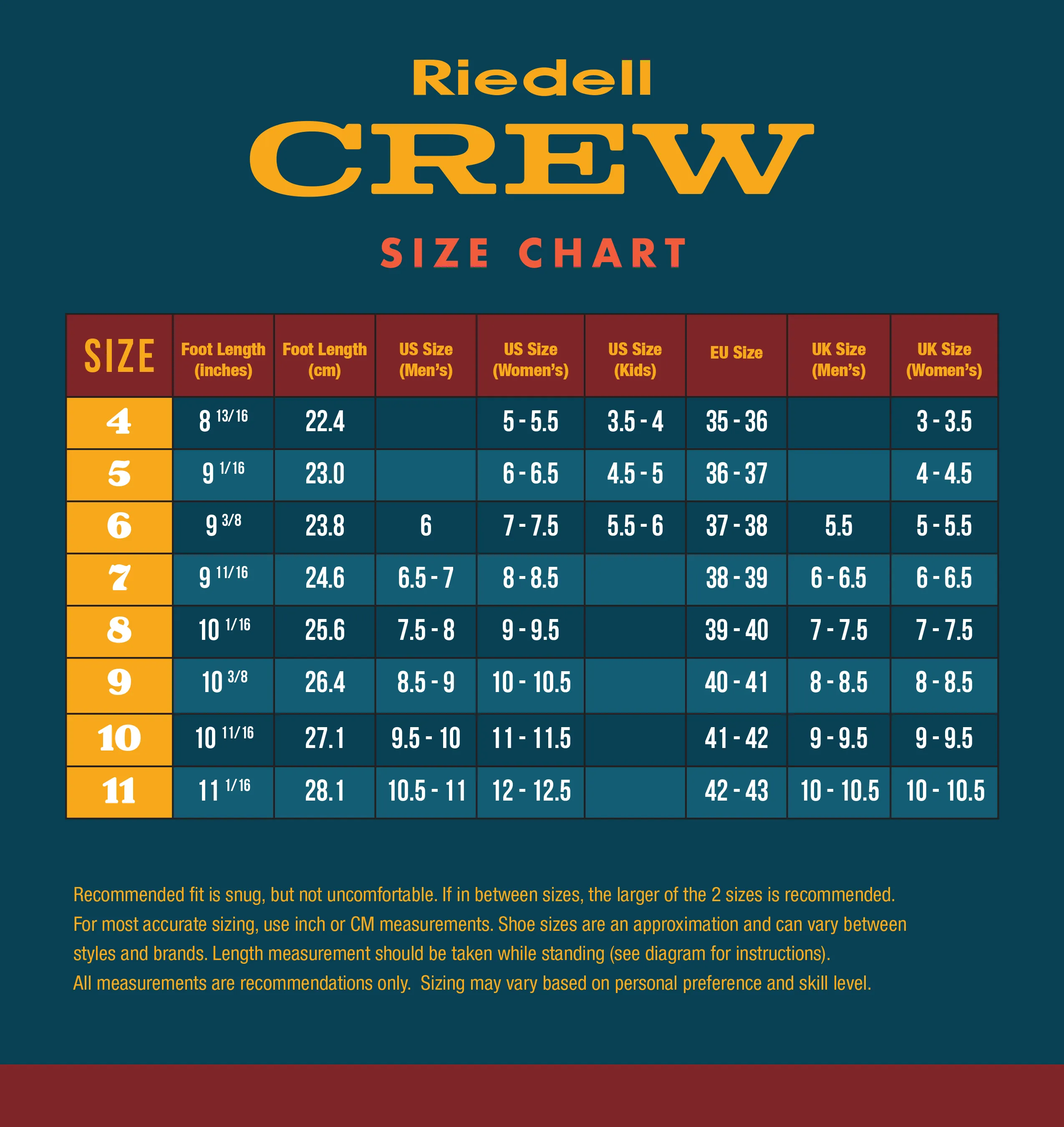 crew - crimson