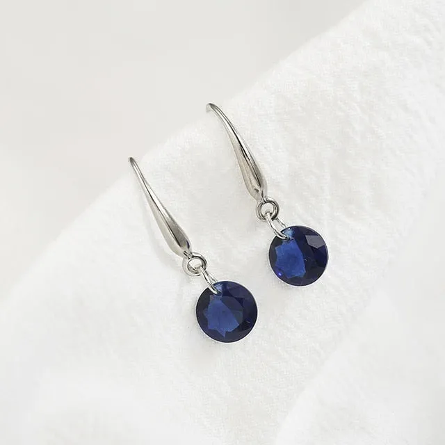 Crystal Water Drop Earrings Women