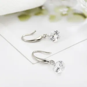 Crystal Water Drop Earrings Women