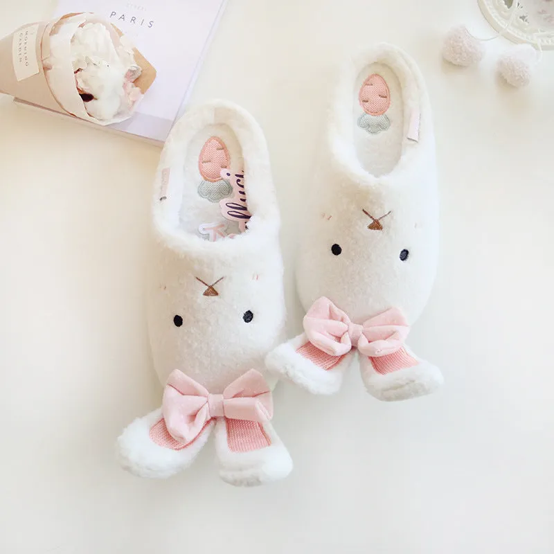 CUTE LONG EARS BUNNY SLIPPERS UB2511