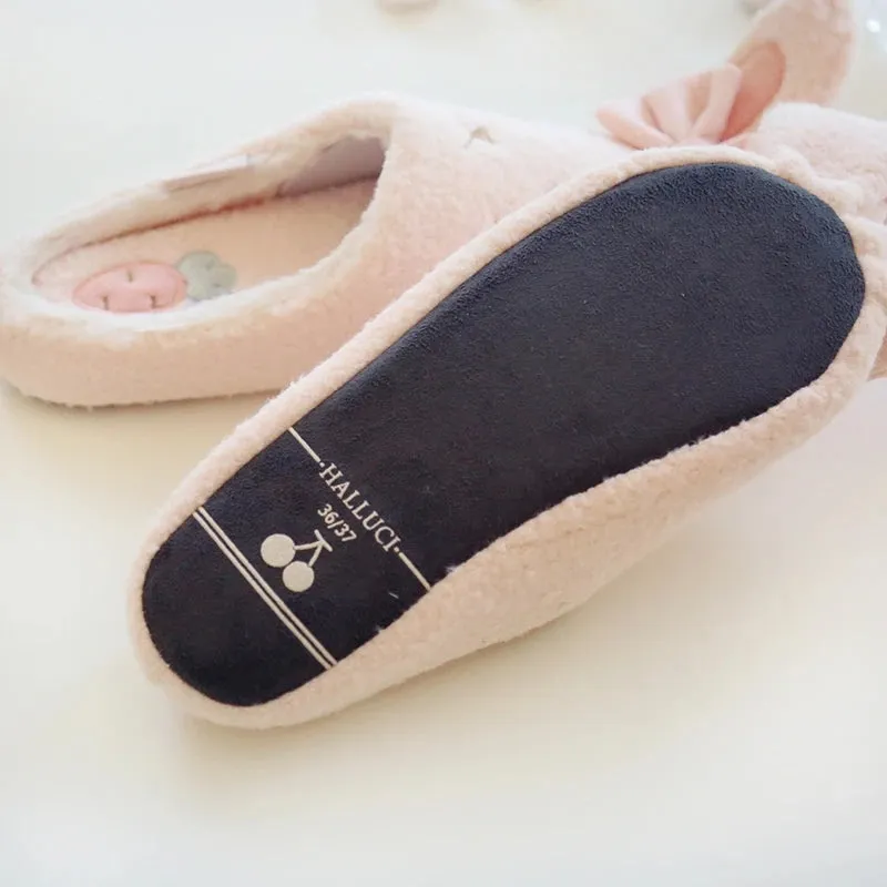 CUTE LONG EARS BUNNY SLIPPERS UB2511