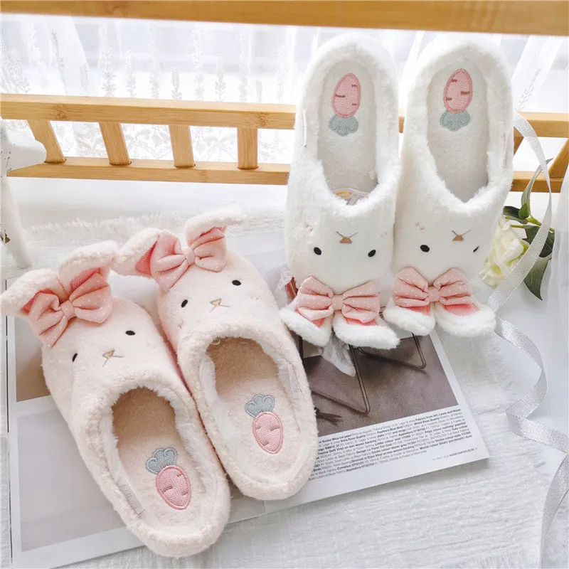 CUTE LONG EARS BUNNY SLIPPERS UB2511