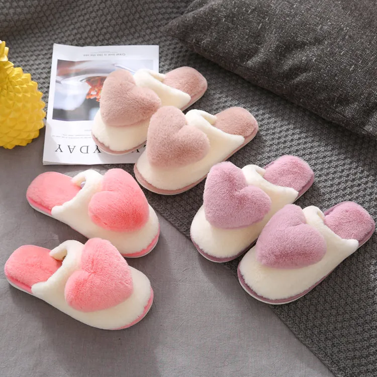 Cute love slippers   KF82329