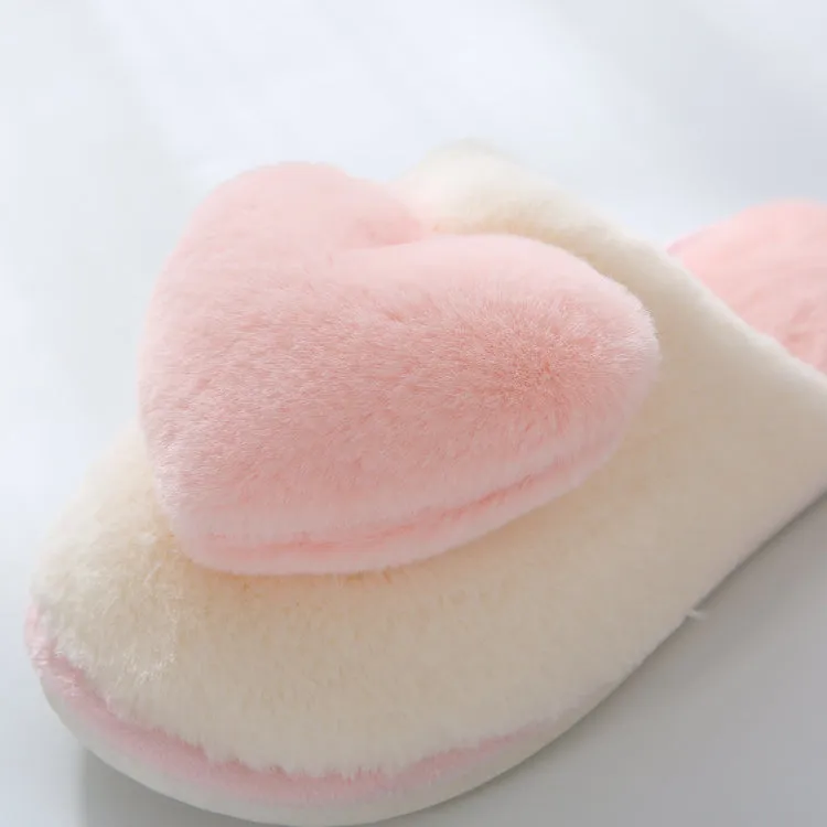 Cute love slippers   KF82329